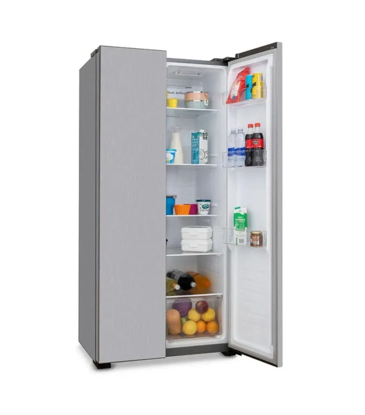 HELADERA PHILCO SIDE BY SIDE INOX 428LTS NO FROST