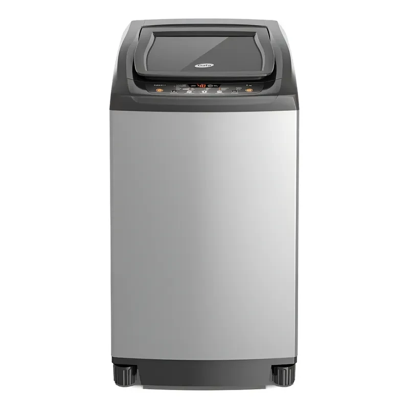 Lavarropas Carga Superior Gafa Fuzzyfit 7kg Plata Color Gris