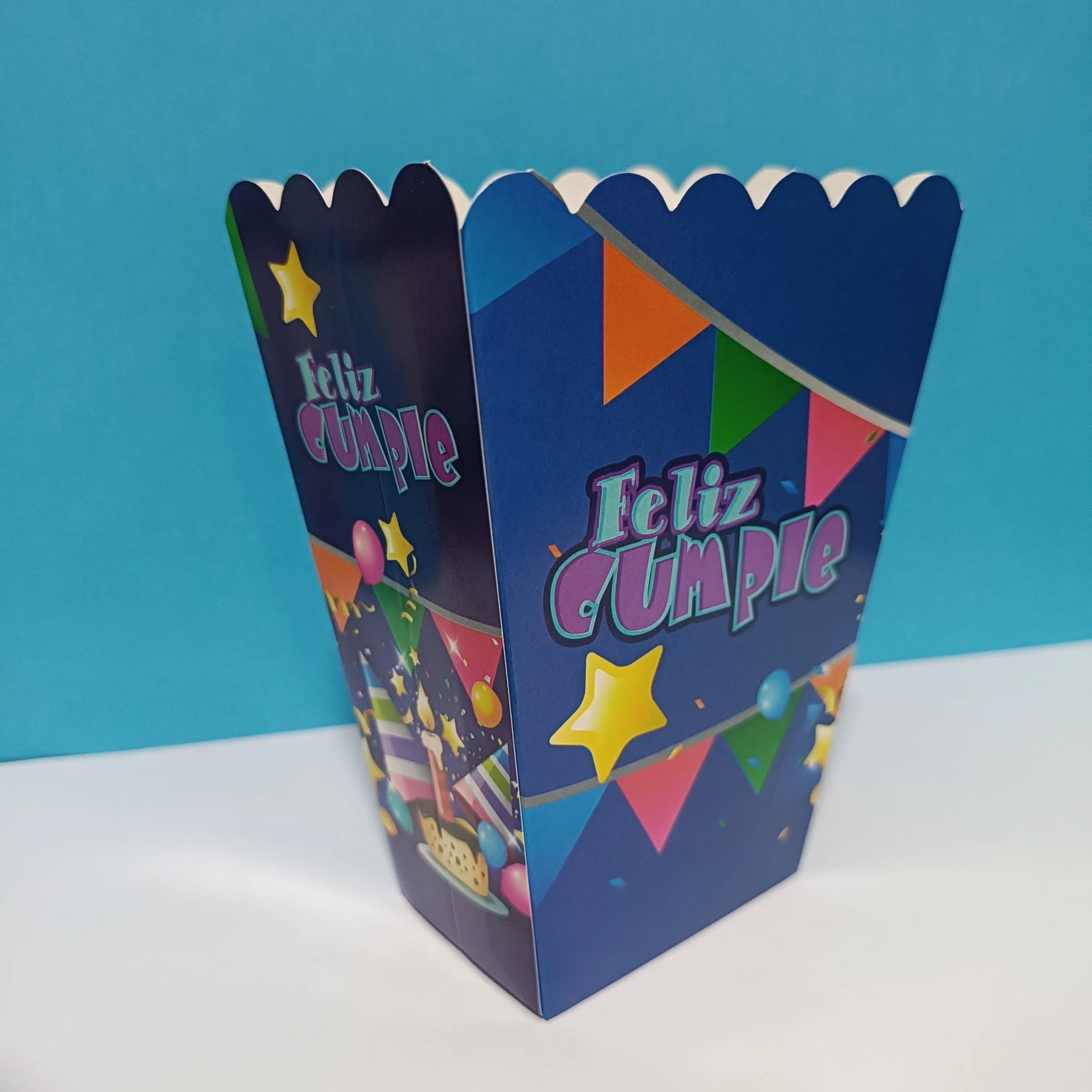 CRISPETERA FELIZ CUMPLE AZUL