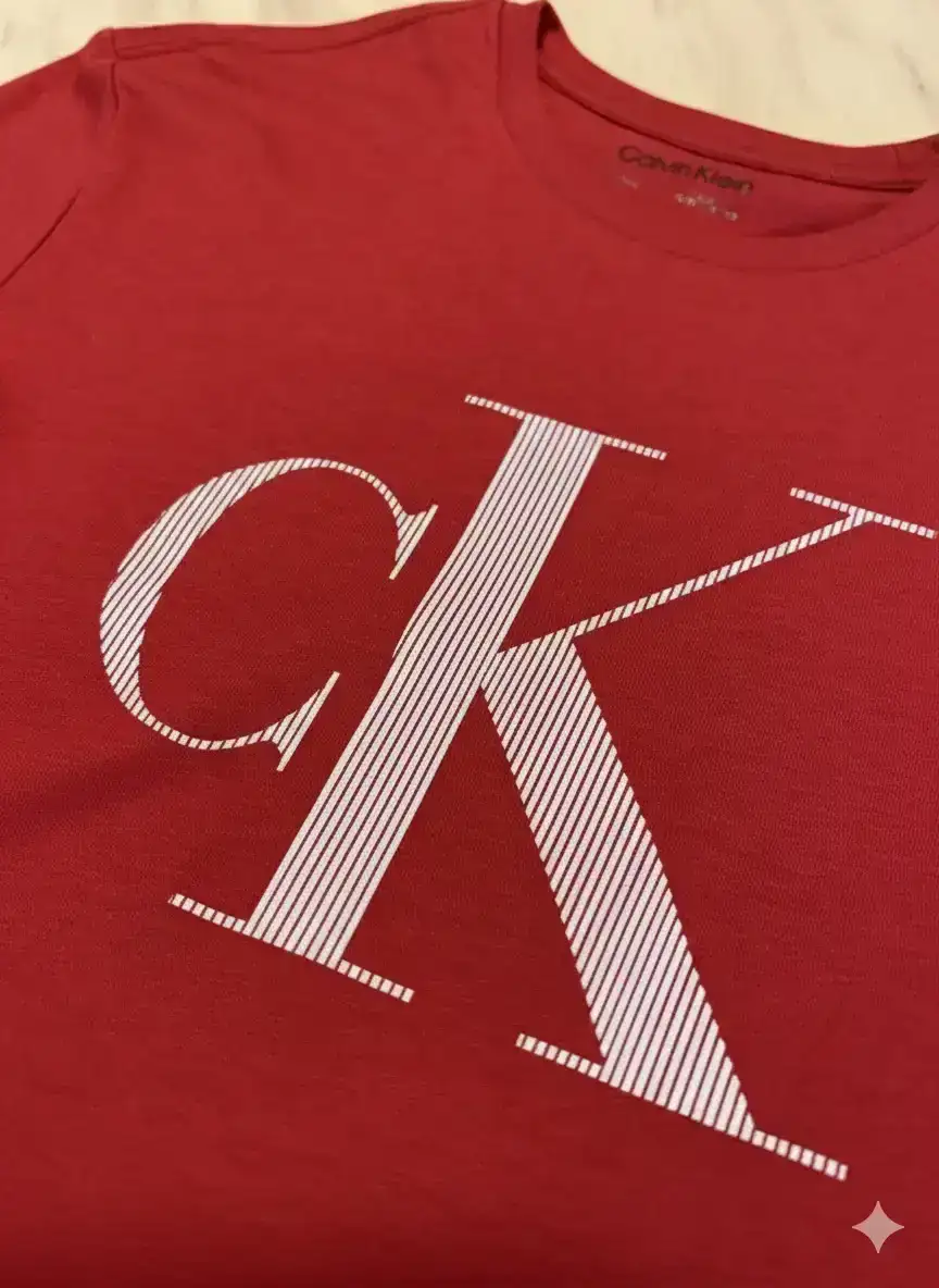 Polo Calvin Klein Rojo 2