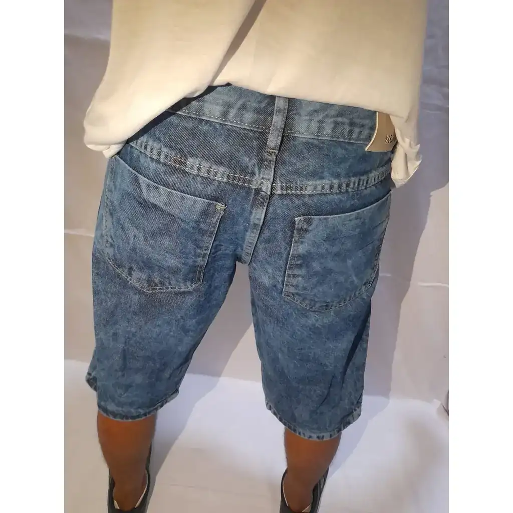 Bermuda Jeans Algodão  2