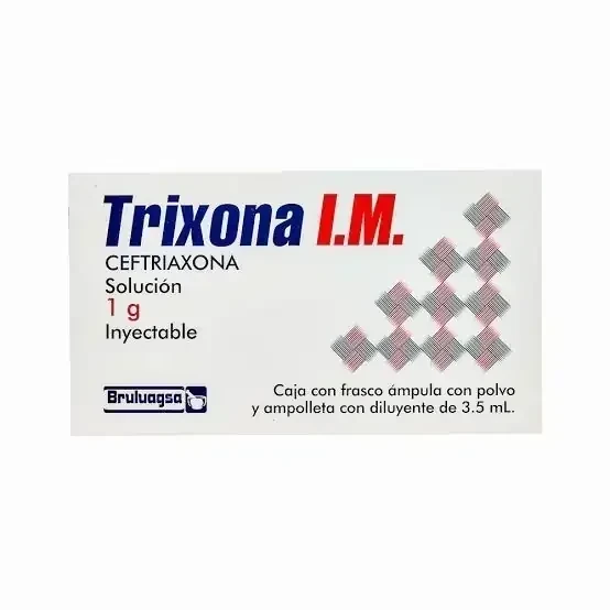 Trixona l.M 1g (Ceftriaxona)