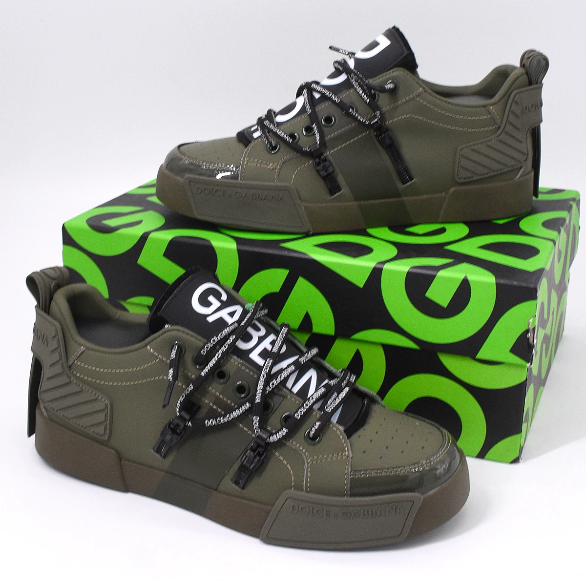Dolce & Gabbana Portofino Verde Militar Correa negra 7