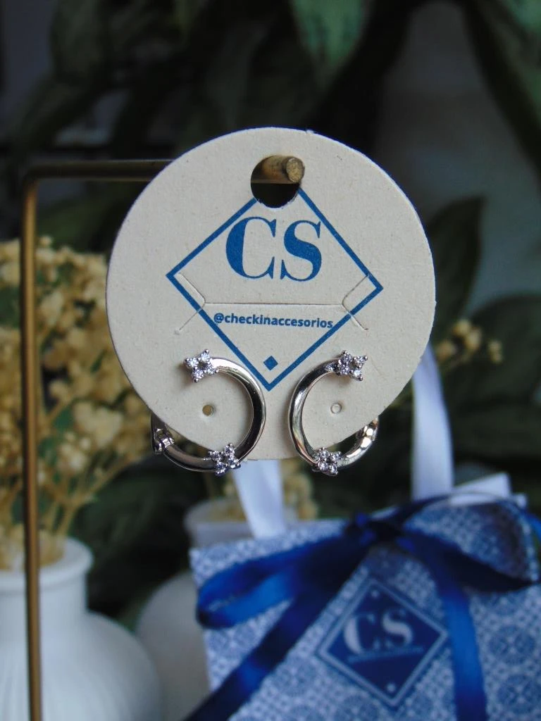 CANDONGA RODIO PLATE MINI TREBOLES FLOR