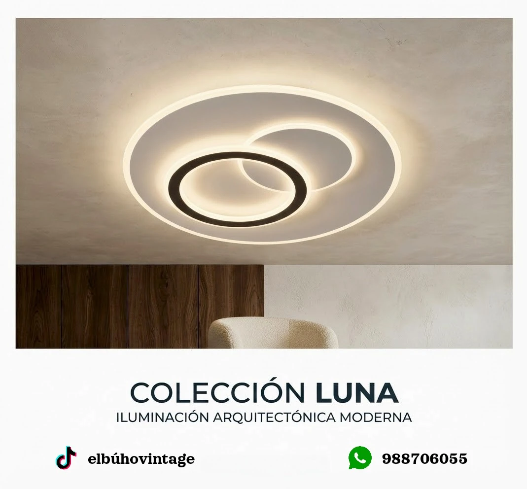 Lámpara de Techo (Redonda y Cuadrada) 2