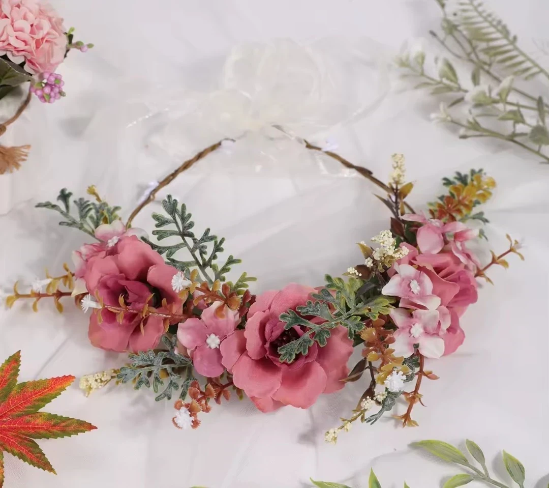 CORONA DE FLORES NIÑA