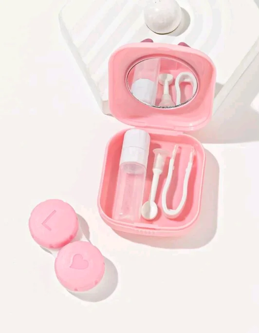 estuche de  moño rosa 3