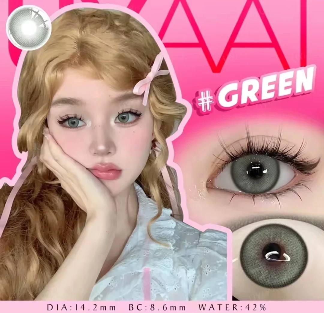 Lentes de contacto - Referencia: APEX GREEN 8