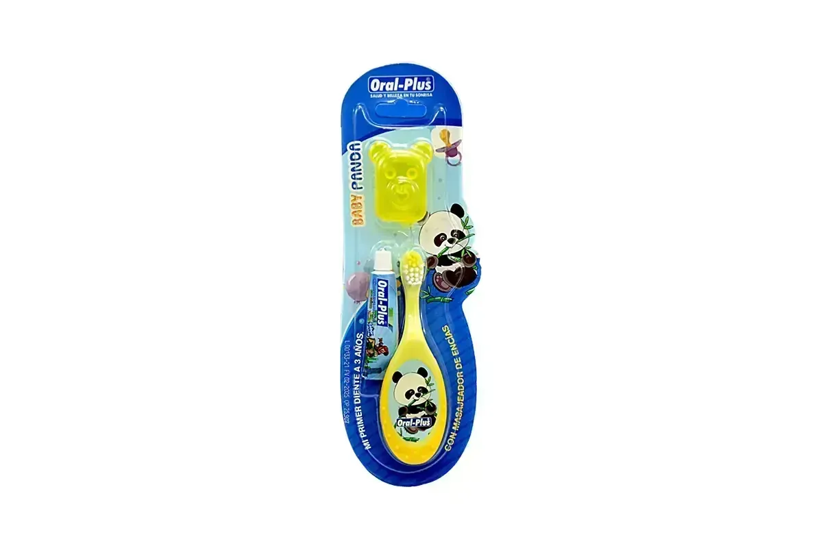 CEPILLO BABY PANDA + CREMA + PROTECTOR