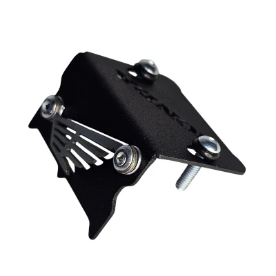 AC XR 150 L / AC XR 190 L / P. freno delantero acero negro logo 3d cromado ML