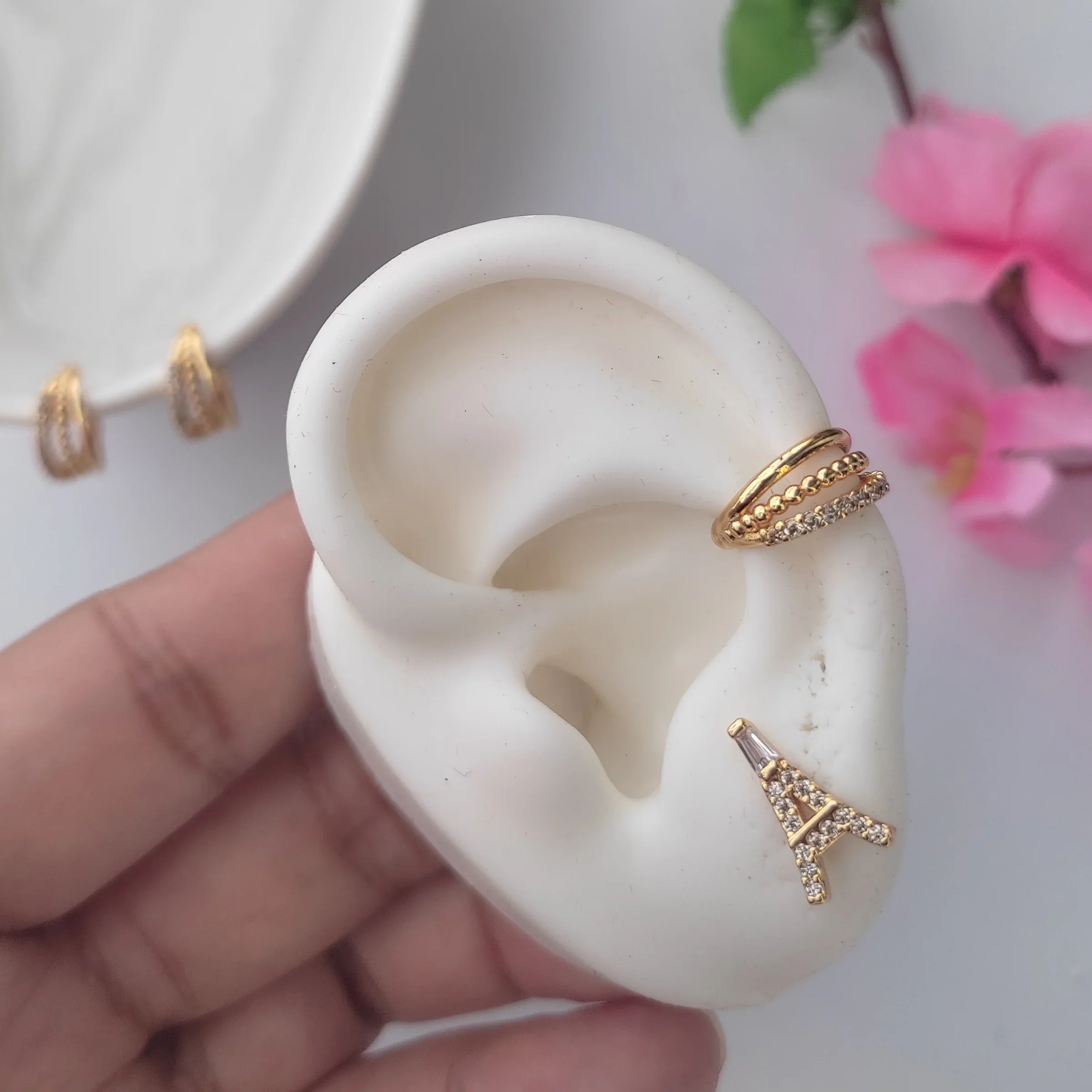 EARCUFF TRIPLE LAURA