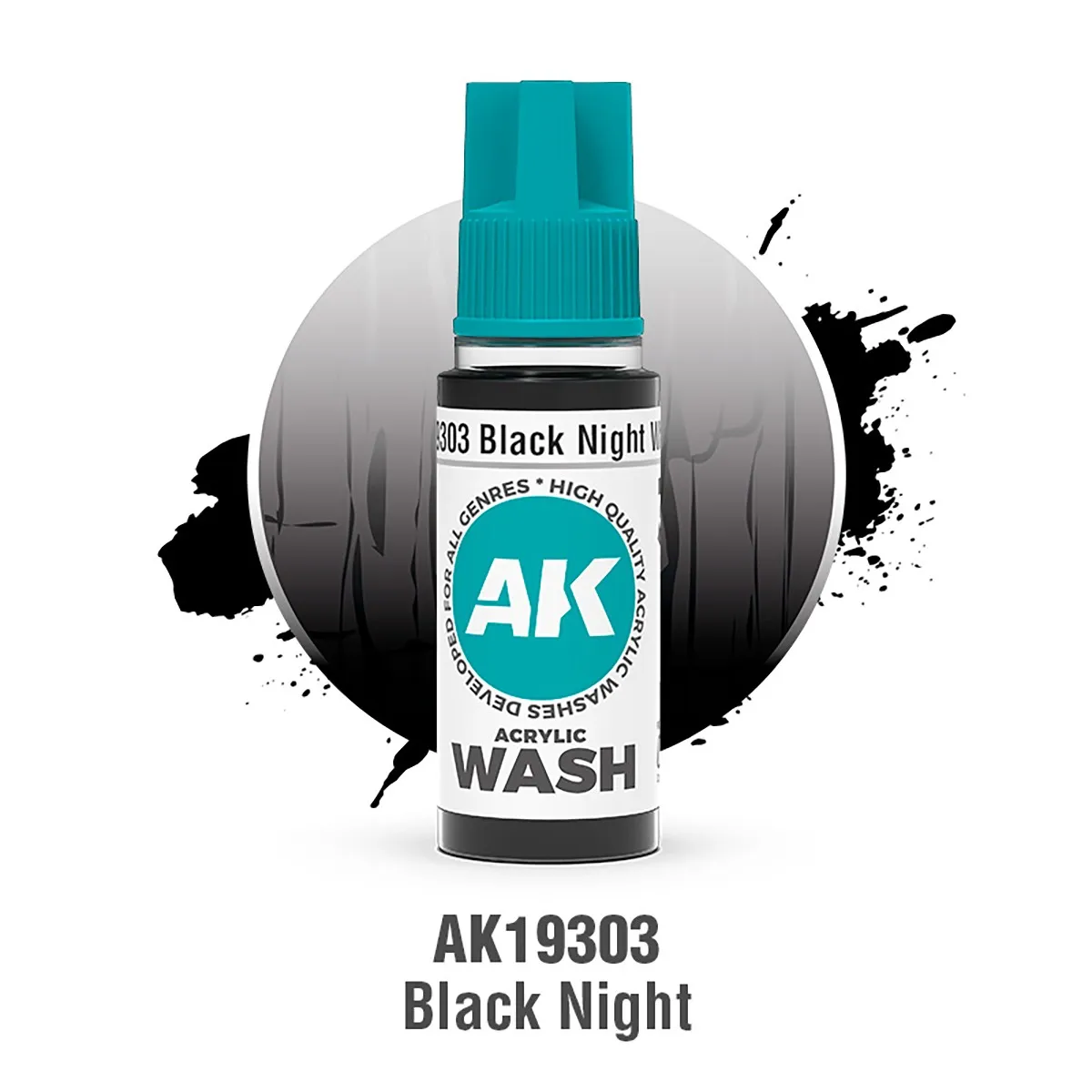 BLACK NIGHT – ACRYLIC WASH - AK19303 