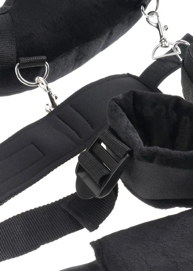Fetish Fantasy Series Position Master With Cuffs – Black 5