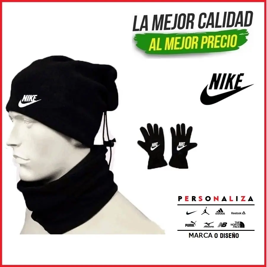 NIKE: CHULLO - CUELLERA - GUANTES
