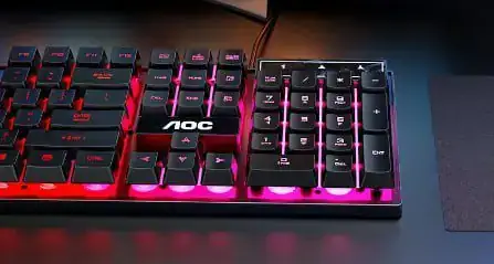 TECLADO GAMER CON LUCES LED 3