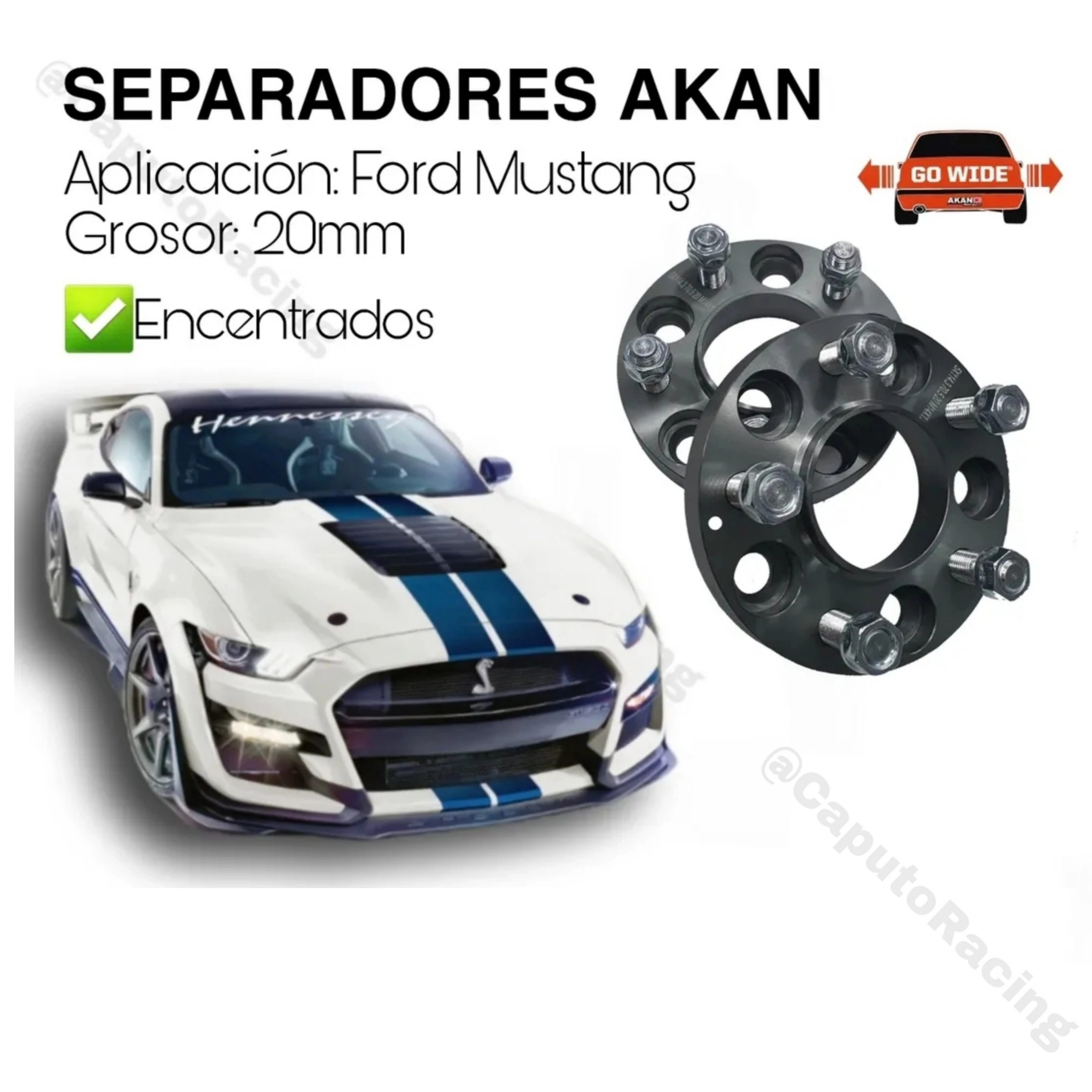 SEPARADORES FORD MUSTANG 