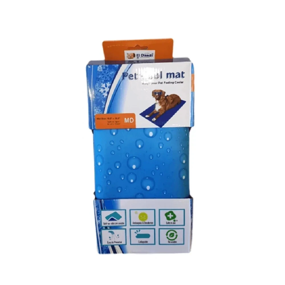 Colchoneta refrigerante pet cool mat diseño gotas