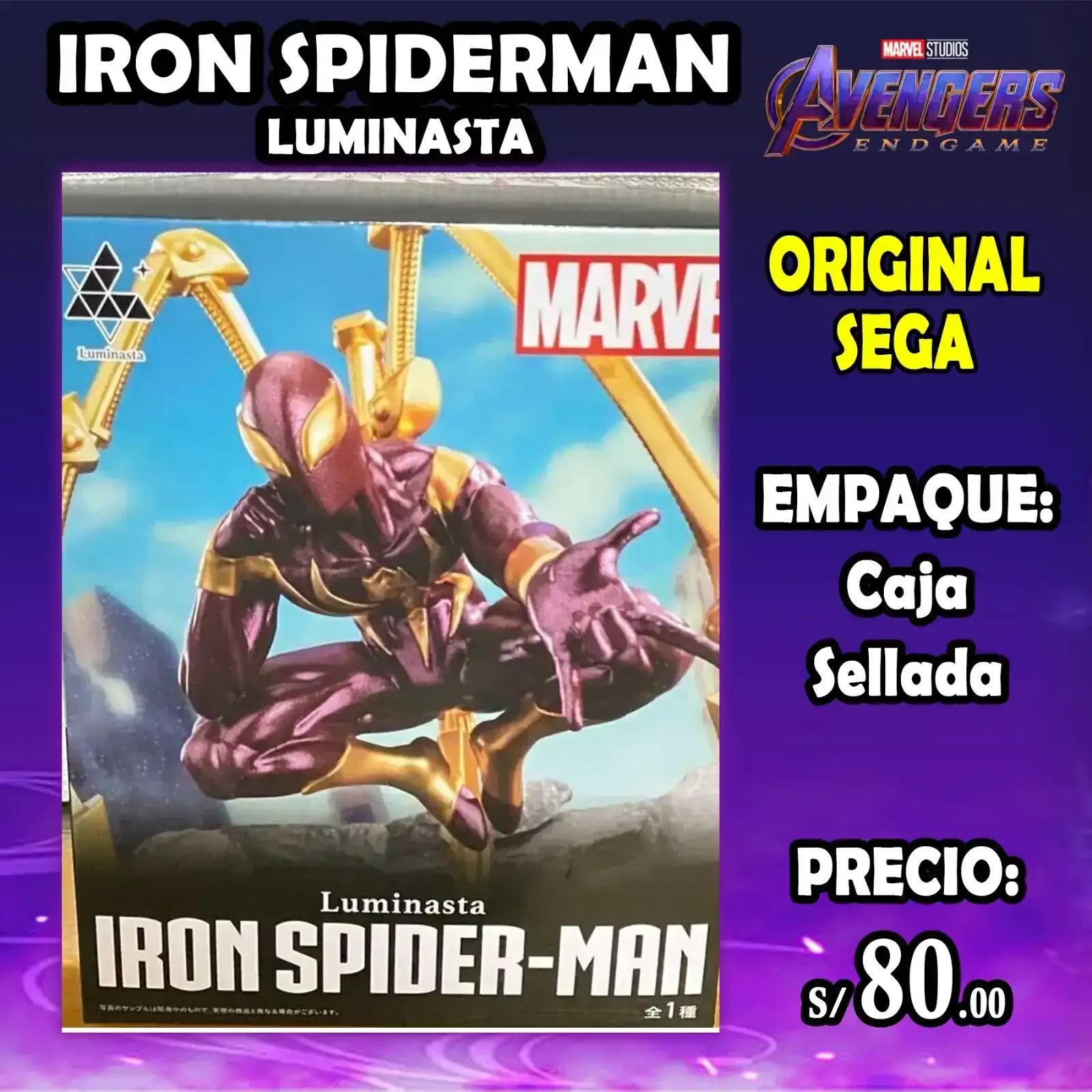 Iron Spider-Man Luminasta