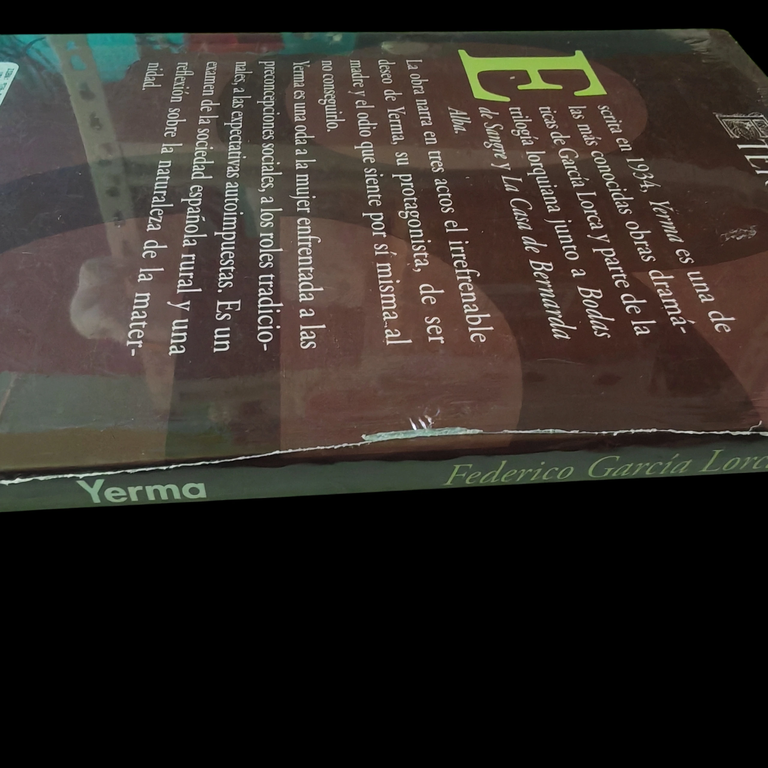 Yerma, Federico García Lorca nuevo  3