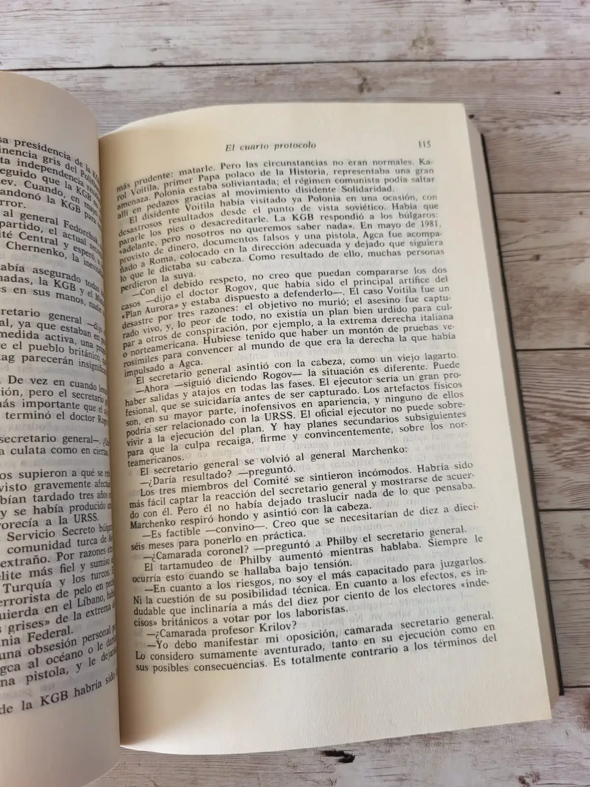 El cuarto protocolo / Frederick Forsyth / Espionaje / Guerra / Thriller 3