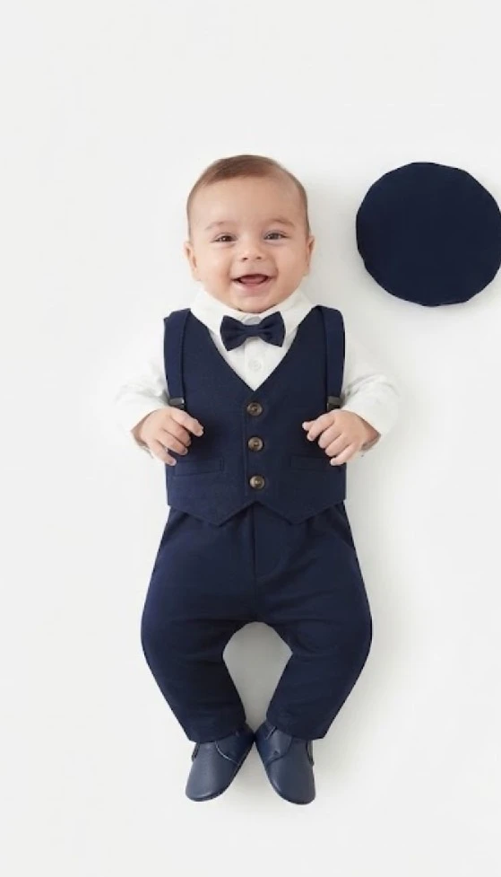TRAJE ELEGANTE DE BEBÉ 