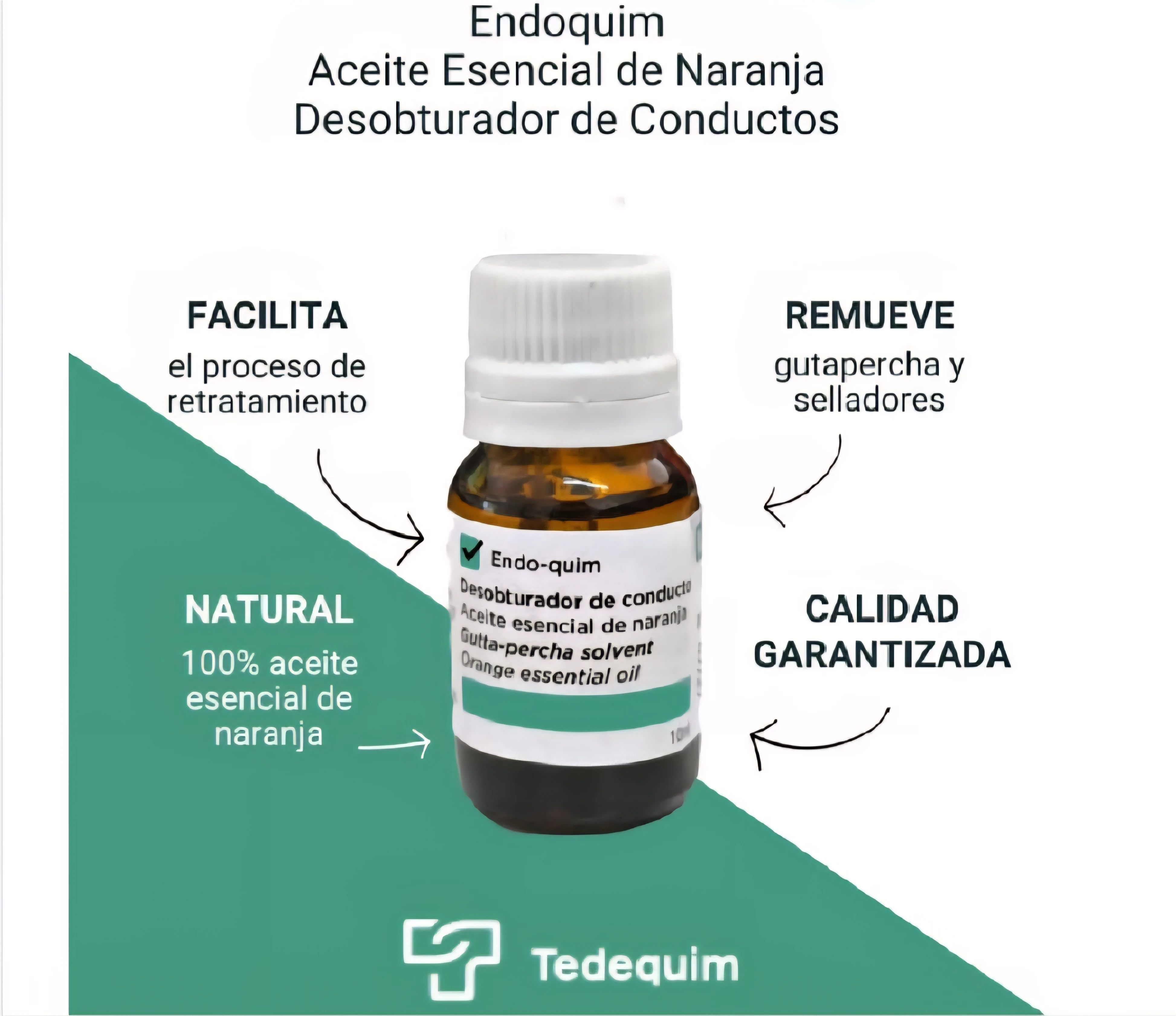 ACEITE ESENCIAL DE NARANJA DE ENDO-QUIM x 10 ml
