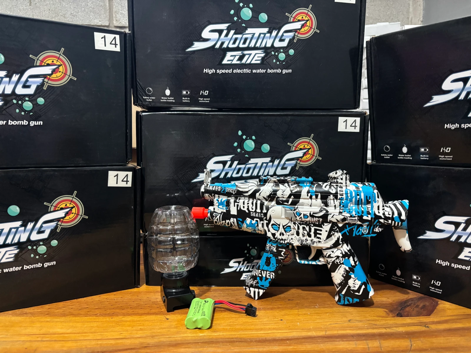 PISTOLA DE HIDROGEL SHOOTING ELITE 3