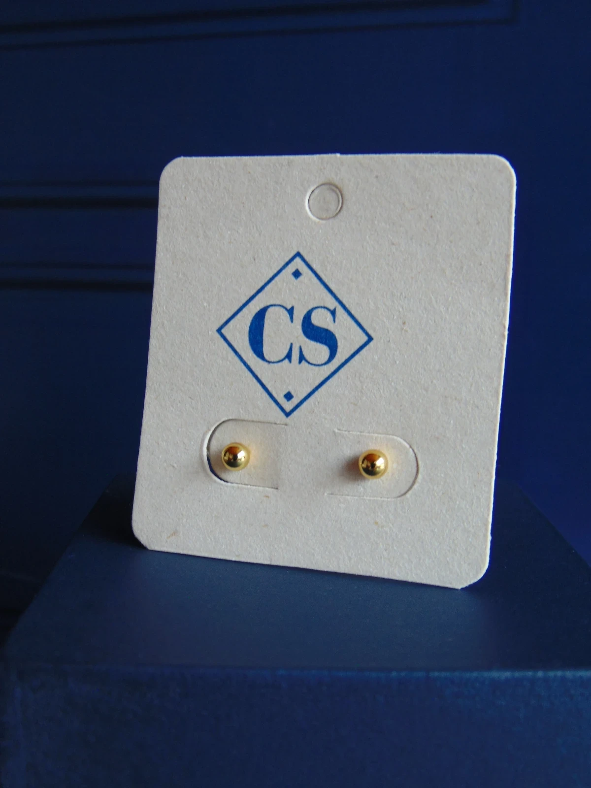 TOPOS ACERO BALIN DORADO 3MM 