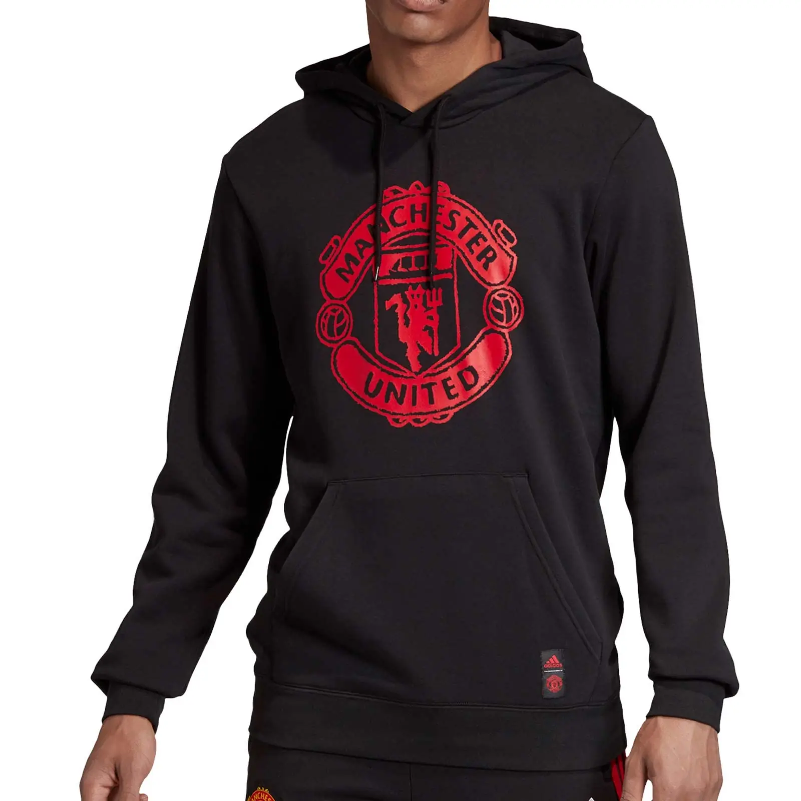 POLERA CON CAPUCHA DE MAN. UNITED
