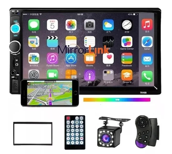 Radio universal touch de 7 no Android 