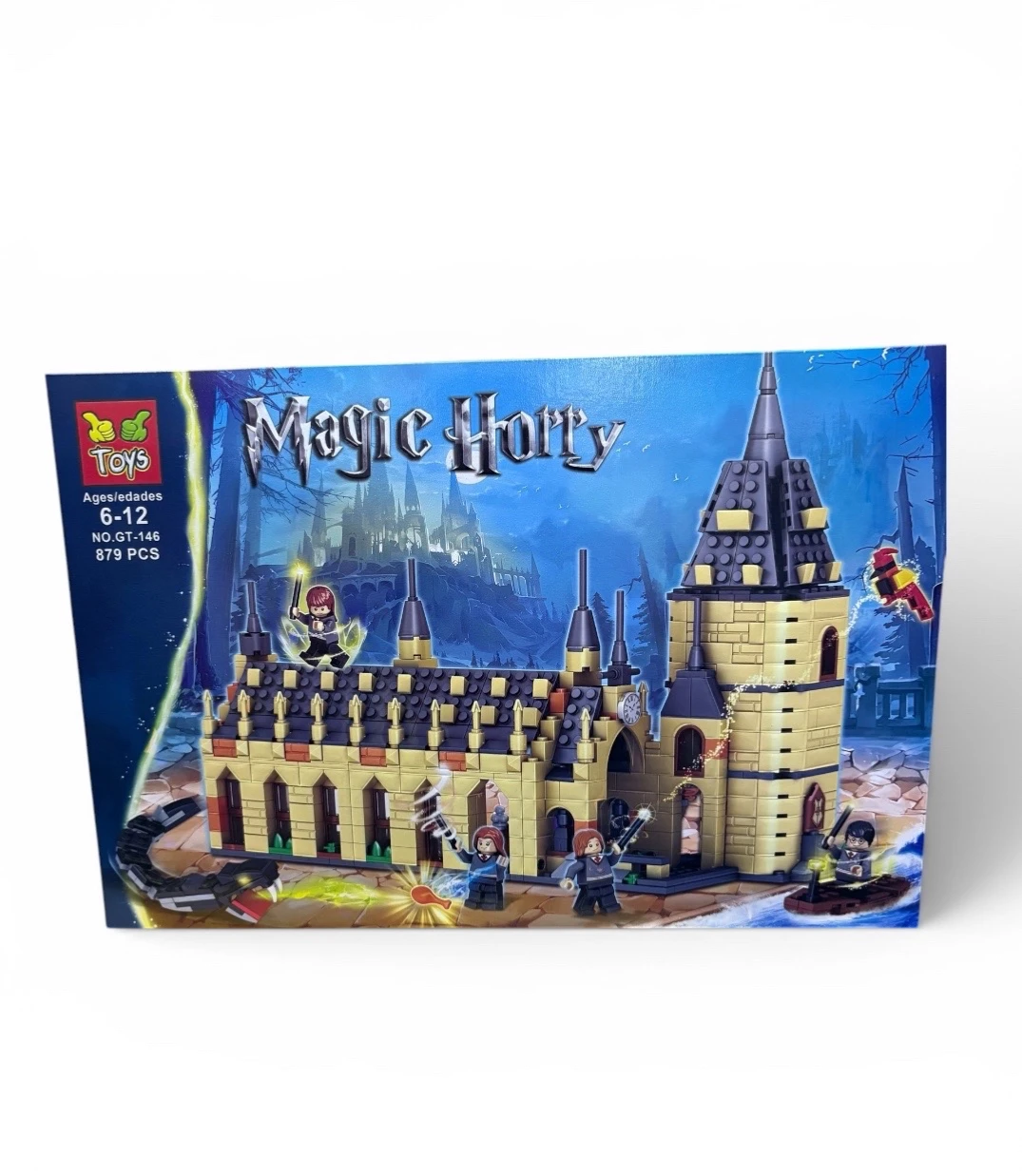 set de bloques castillo magico 879 piezas