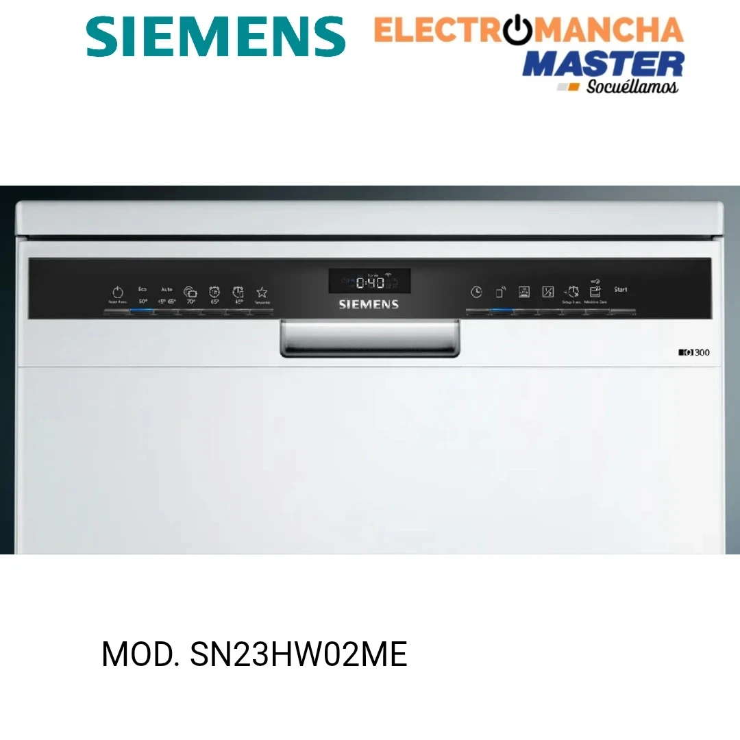 LAVAVAJILLAS SIEMENS SN23HW02ME 3 BANDEJA BLANCO 13 CUB. CLASE D 2