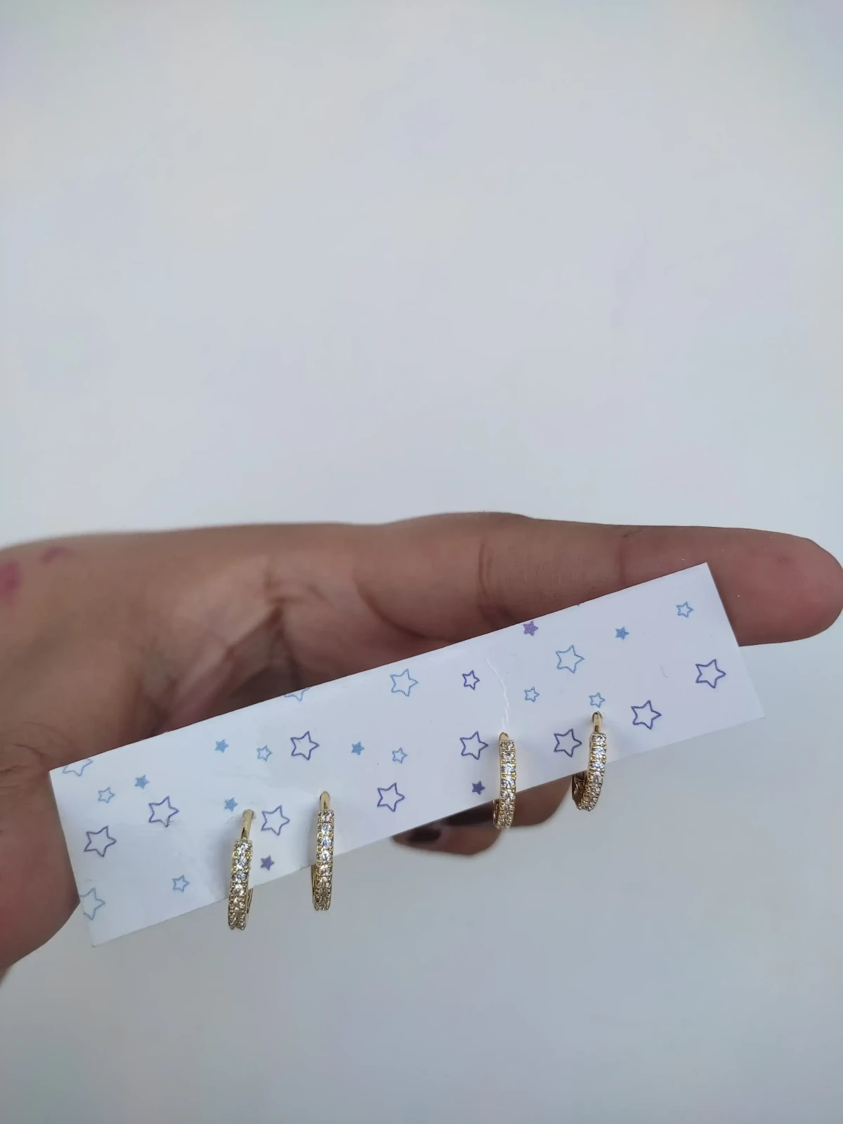 SET X2 PARES MINI HOOPS MÍA (MEDIANOS Y PEQUEÑOS) 2