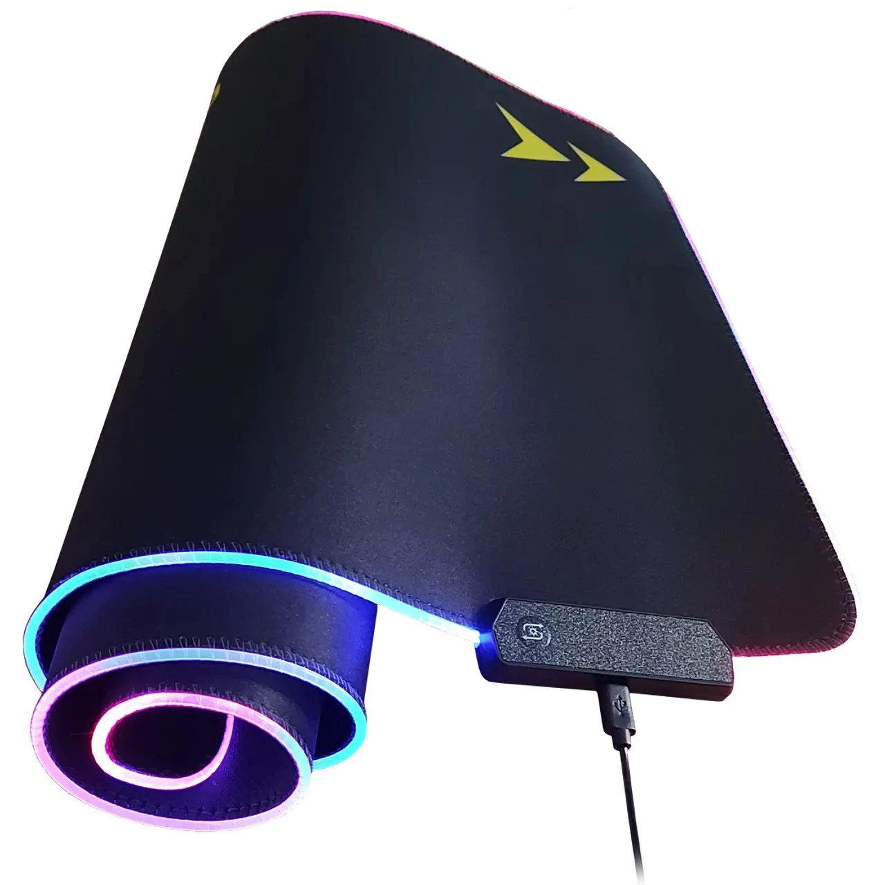Mouse Pad Gamer LED RGB AOAS S4000 con Cable USB | Electrónica Joma 2