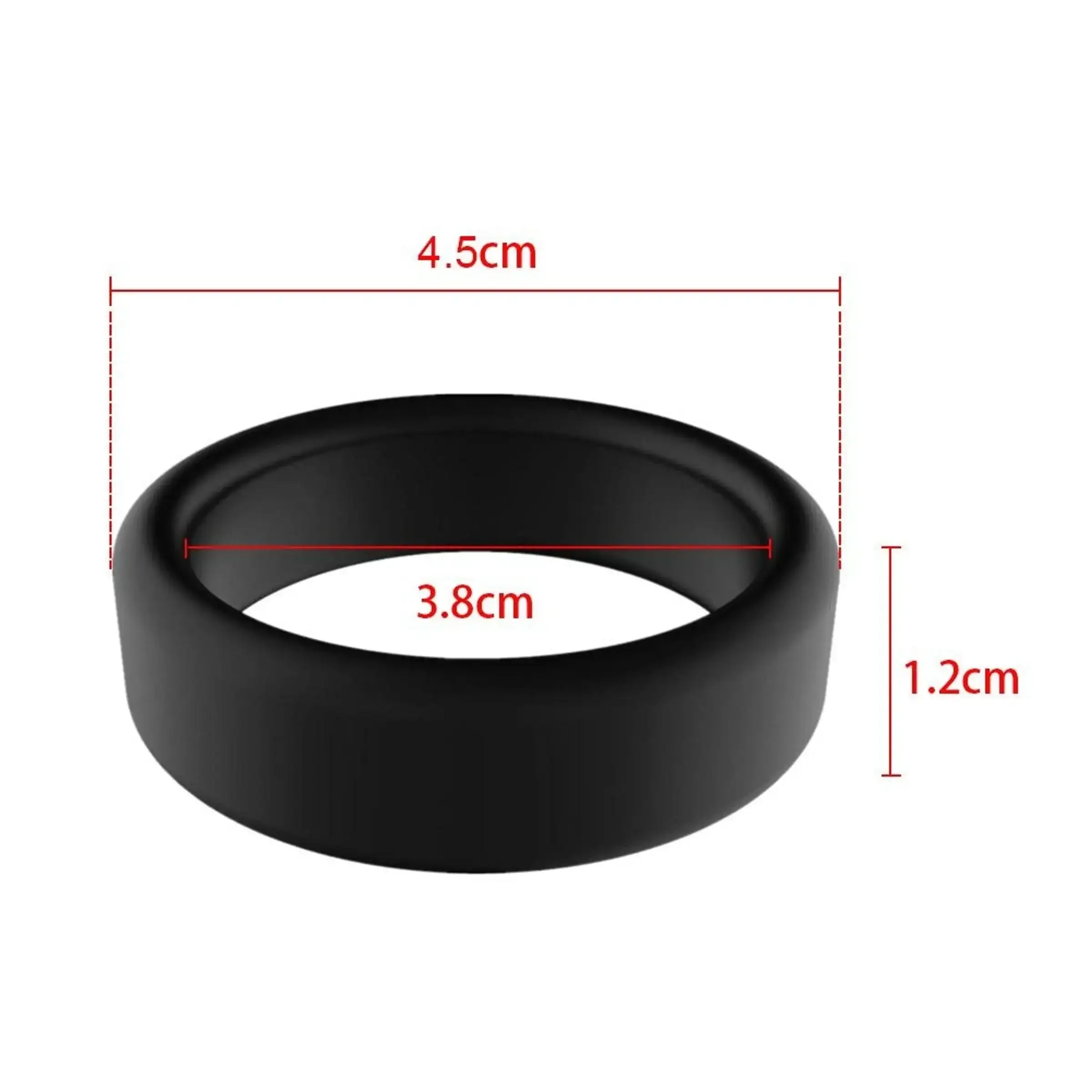 Anillo Silicona Black 2