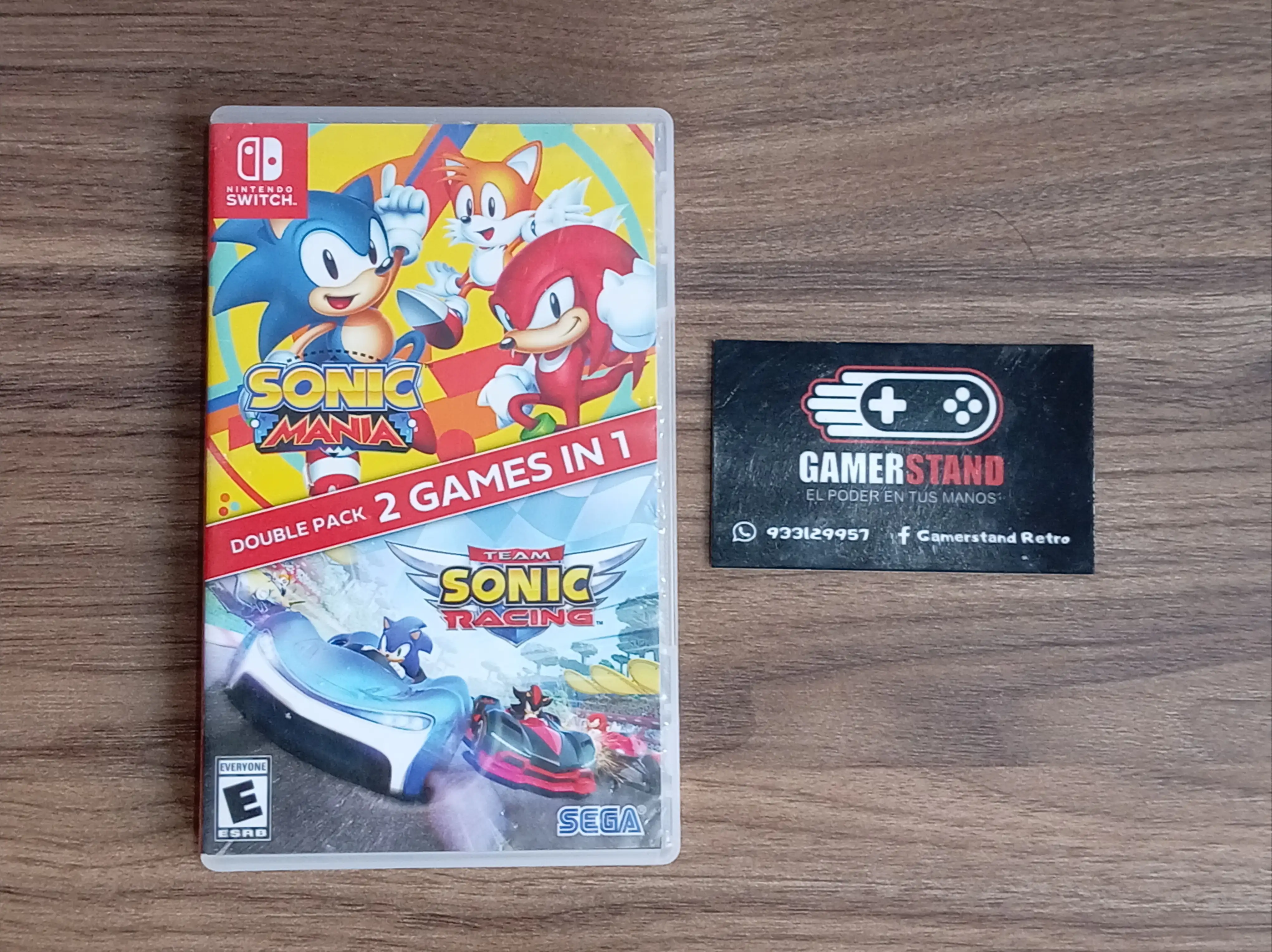 Sonic Double Pack 2 Games in 1