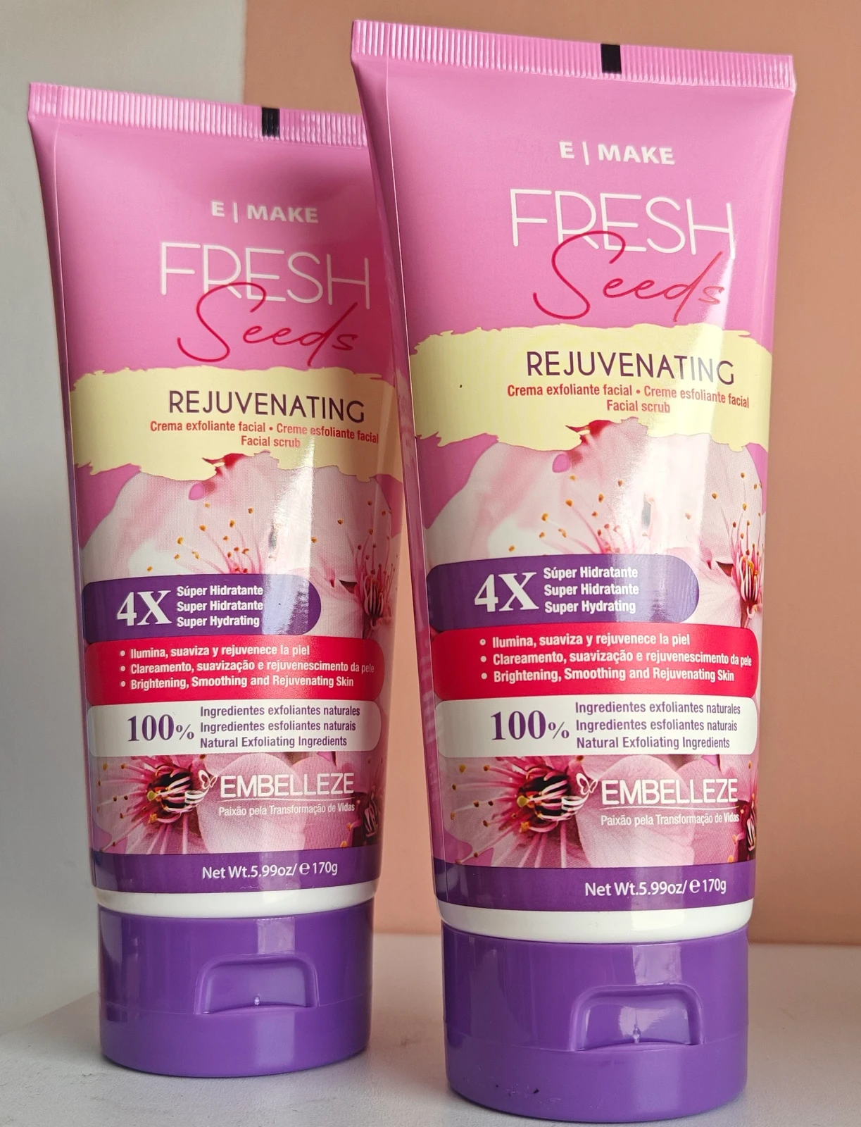 Exfoliante facial Fresh Seeds  2