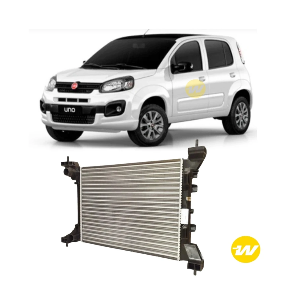 Radiador Fiat Uno / Fiorino / Grand Siena / Mobi 2013-2022