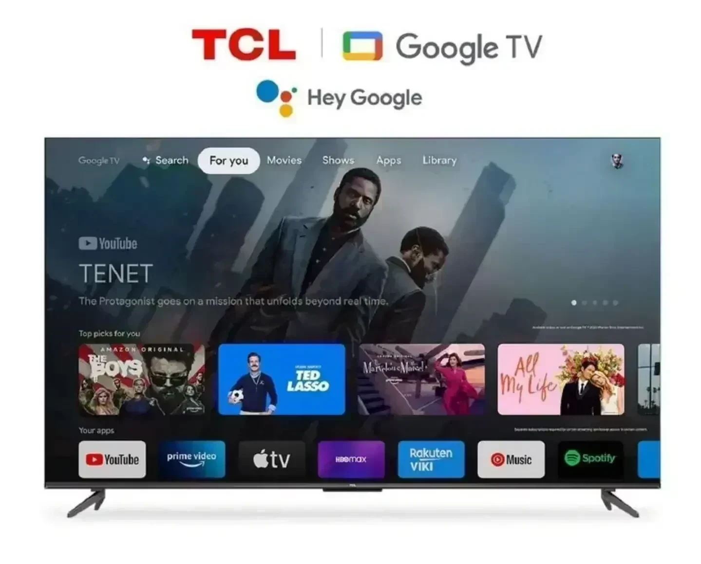 SMART TCL 55" C/GOOGLE 