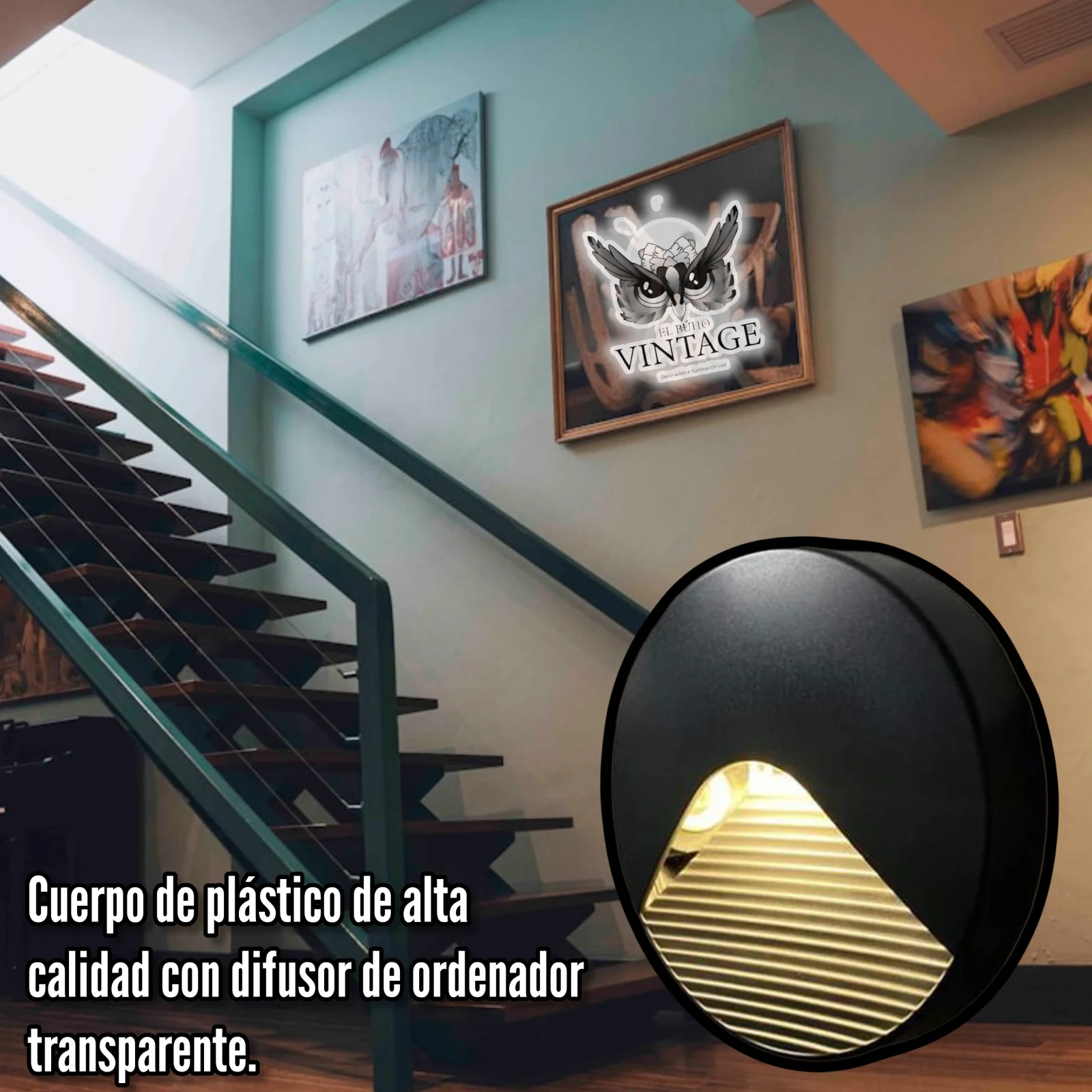 Spot de Escalera 2w 3