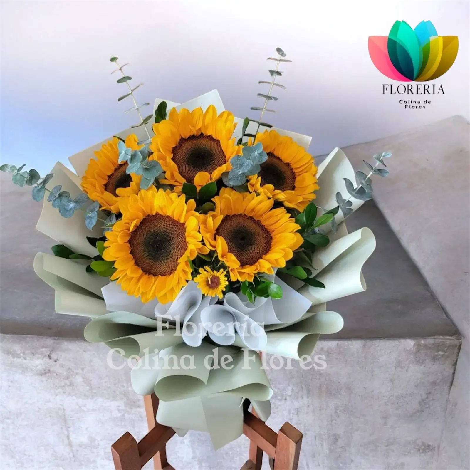 Buquet girasoles 