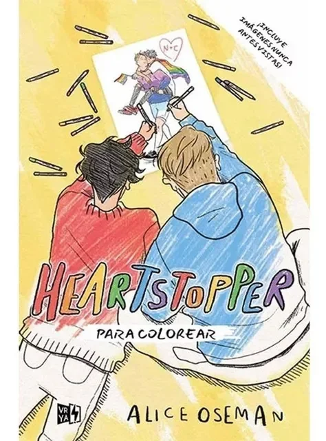 HEARTSTOPPER PARA COLOREAR