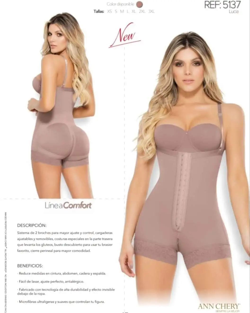 Body short LUCIA ANNCHERY