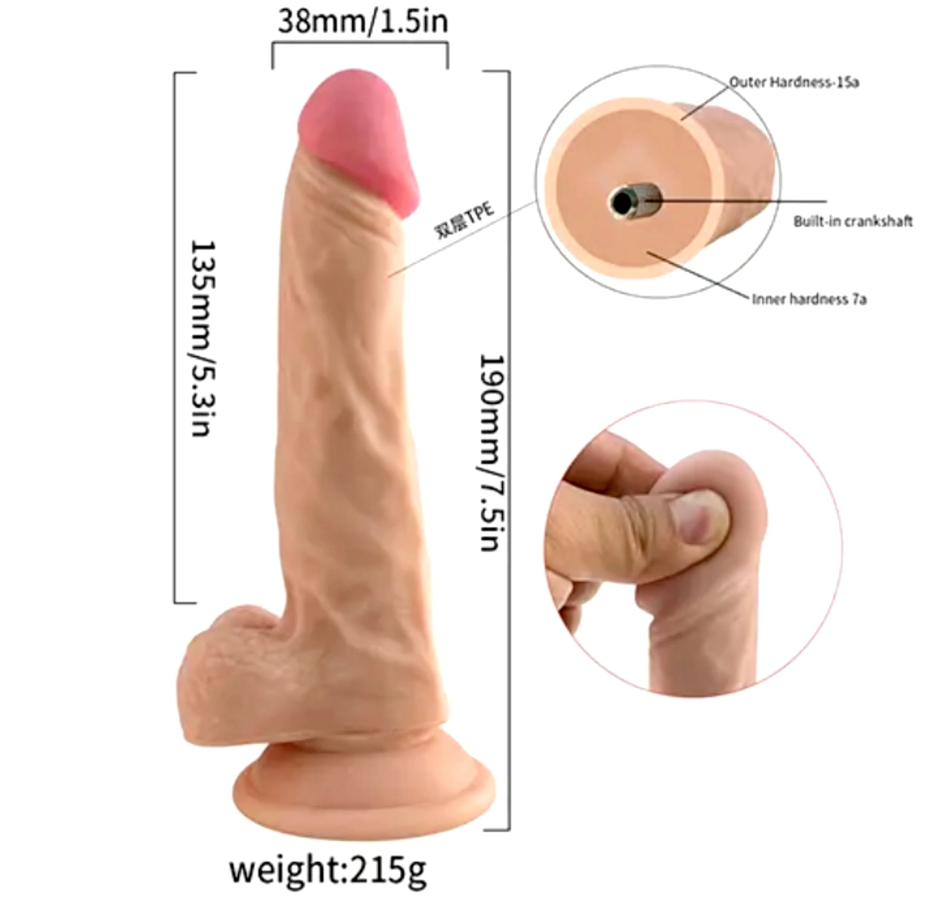 Dildo Ultra Realista 3