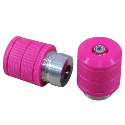 Slider eje de llantas 6 cm rosado (par) DT 125 - XTZ 150 - XTZ 125 - XTZ 250 - DR 150 - XR 150 - MRX 150 - TTR 150 MF