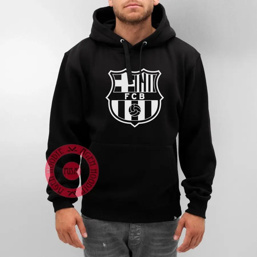 POLERA CON CAPUCHA DE BARCELONA