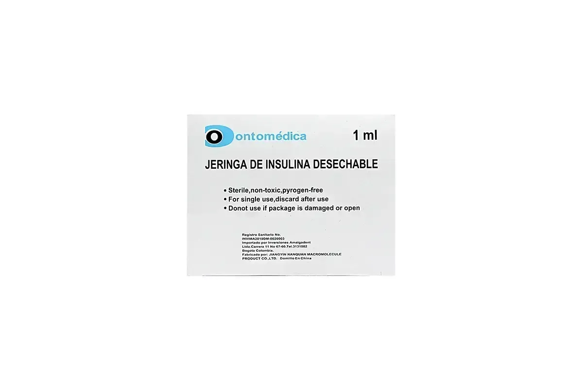 JERINGA INSULINA 1 ML ODONTOMEDICA