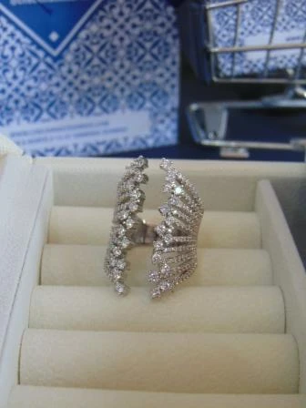 ANILLO ACERO PLATE MAXI BRAZALETE MINI CIRCONES 2