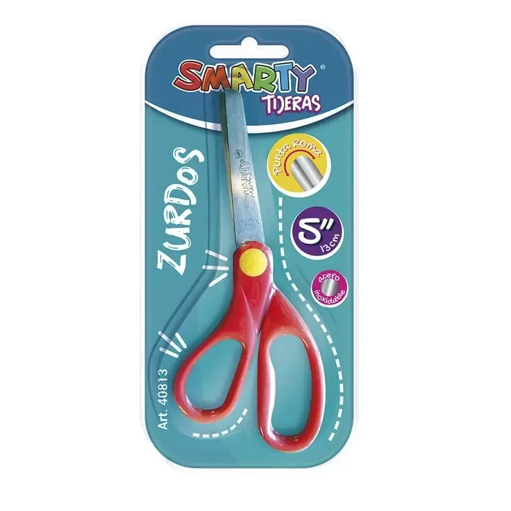 Tijeras smarty para zurdos 5 pulgadas 