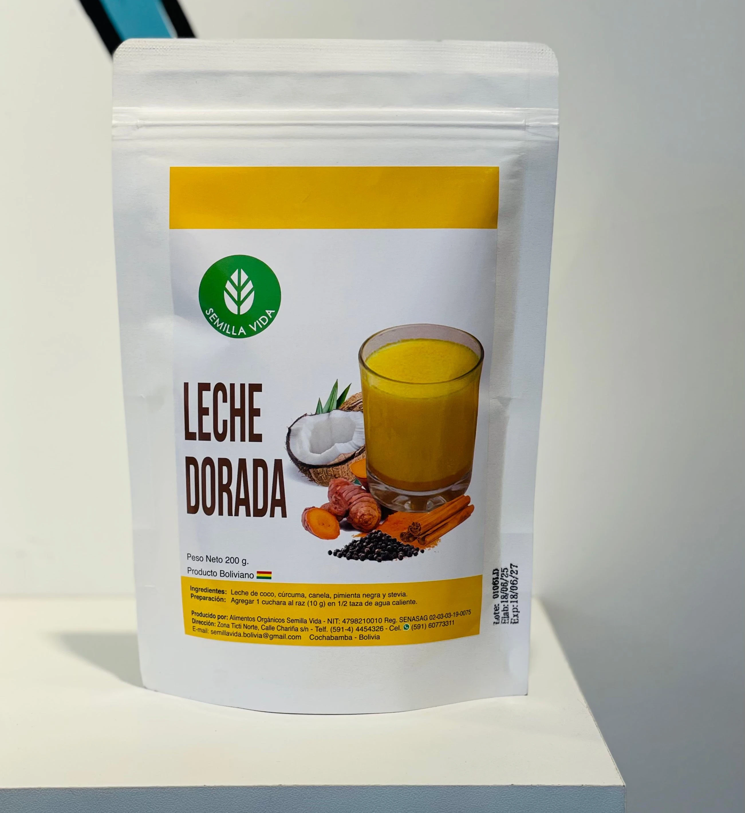 Leche Dorada - Cúrcuma Latte - Golden Milk